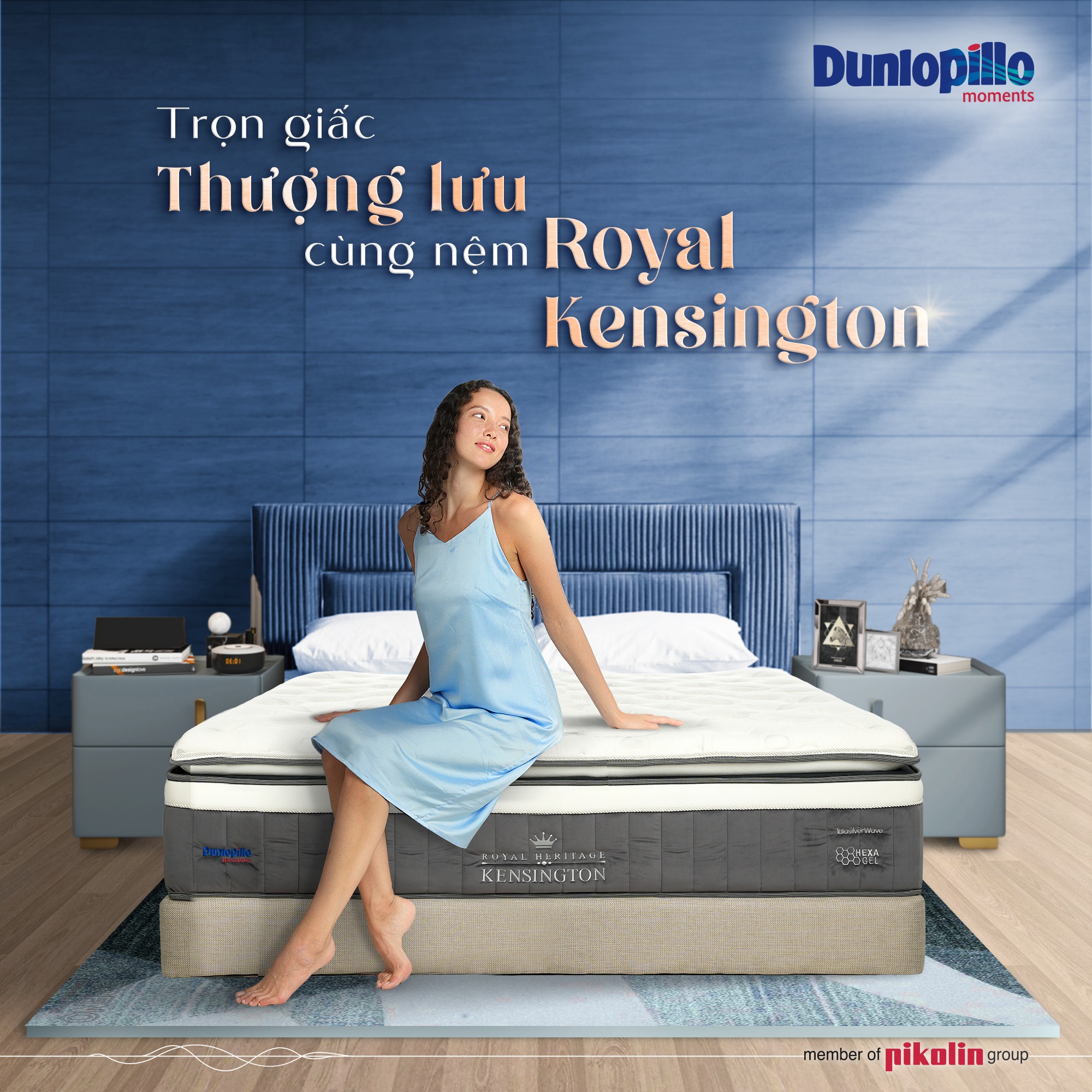 Nệm lò xo Dunlopillo